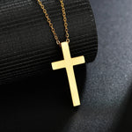 Personalized Engraved Name Cross Necklace - BIingBling.SG